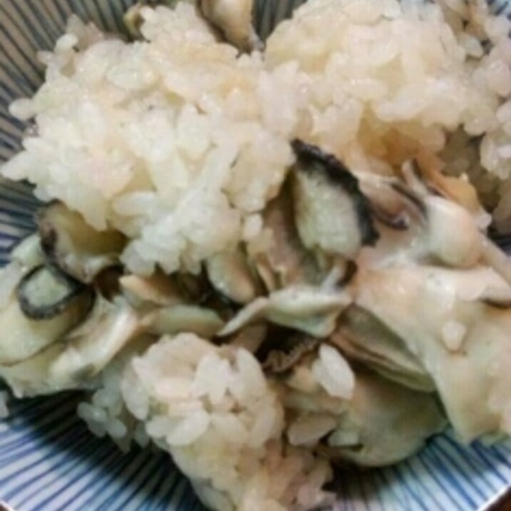 牡蠣の炊き込みご飯